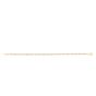 14K Two-tone Diamond Cut Link Chain