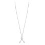 14K Gold Round Wheat Chain with Ball Slide Friendship Bracelet