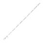 14K Mini Diamante Paperclip Chain