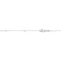 14K Gold 0.87mm Double Extendable Diamond Cut Cable Chain