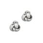 14K Gold Mini Classic Polished Love Knot Stud Earring