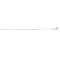14K Gold .5mm Diamond Cut Flat Cable Chain 