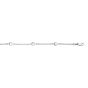 14K Gold Heart Station Link Chain