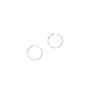 14K Gold 1.5x25mm Hoops