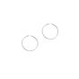 14K Gold 1.5x30mm Hoops