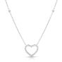 14K Gold Prosecco Heart Necklace