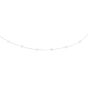 14K Gold Pearl Station Necklace