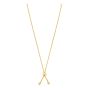 10K Gold Round Wheat Chain with Ball Slide Friendship Bracelet