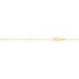  .8mm Extendable Diamond Cut Cable Chain 
