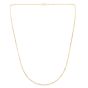10K Gold 1.9mm French Cable Chain