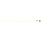 10K Gold .80mm Machine Rope Chain Carded 