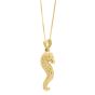 10K Seahorse Necklace