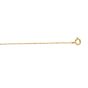 10K Gold 0.68mm Diamond Cut Cable Chain