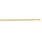 10K Gold 1.6mm Solid Round Box Chain 