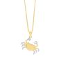 10K Crab Necklace