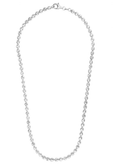 Silver 5mm Diamond Cut Bead Chain