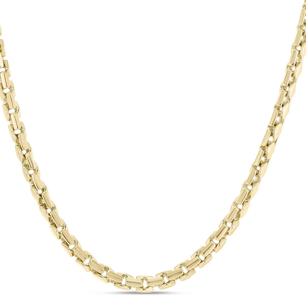 RC14539 22 14K 5mm Men s Fancy Box Chain Royal Chain Group