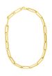 14K 9.6mm Paperclip Chain
