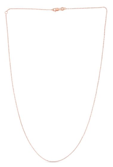 14K Gold 1.1mm Extendable Chain 