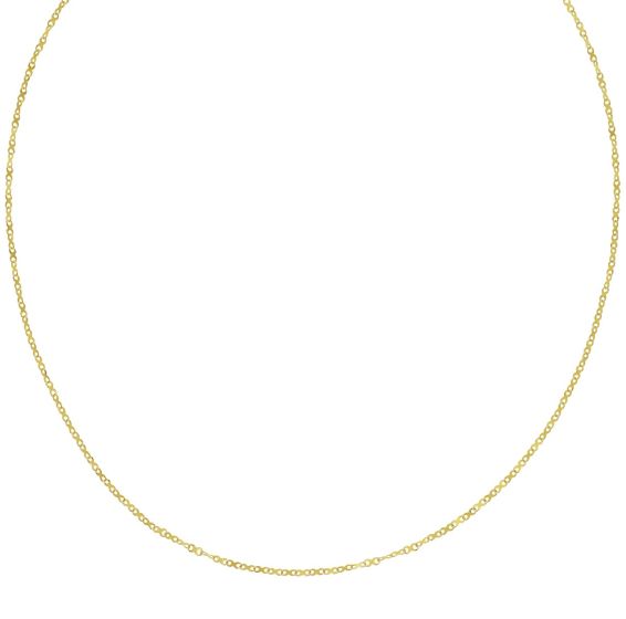 14K Mini Infinity Link Necklace