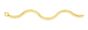 14K Gold 6mm Chevron Link Chain