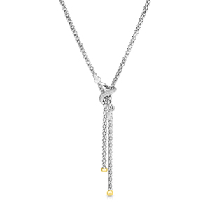 Snake Lariat Necklace